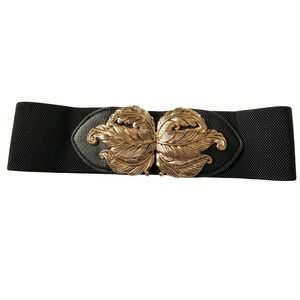 Womens Vintage Elastic Fashion Belt Decorative Belt B67